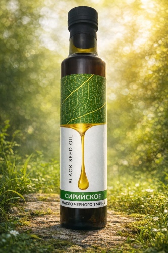 Растительное масло Golden Cherry черного тмина нерафинированное 0.25 л