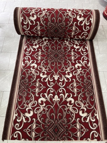 Ковровая дорожка Carpets Vitebsk короткий ворс, полипропилен, 120 см x 2 м