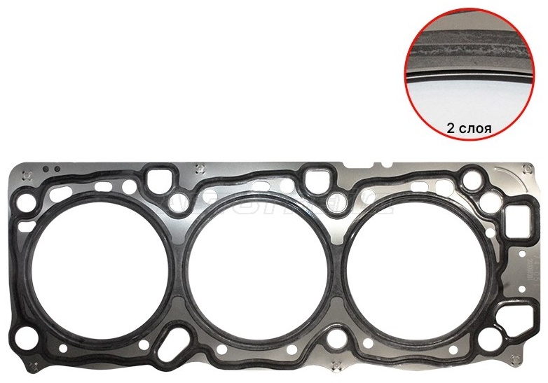 Mitsubishi прокладка головки блока цилиндров MD348974