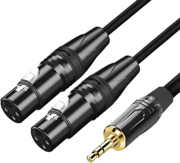 Кабель LuxVoice 3.5 mm jack - XLR 10 м