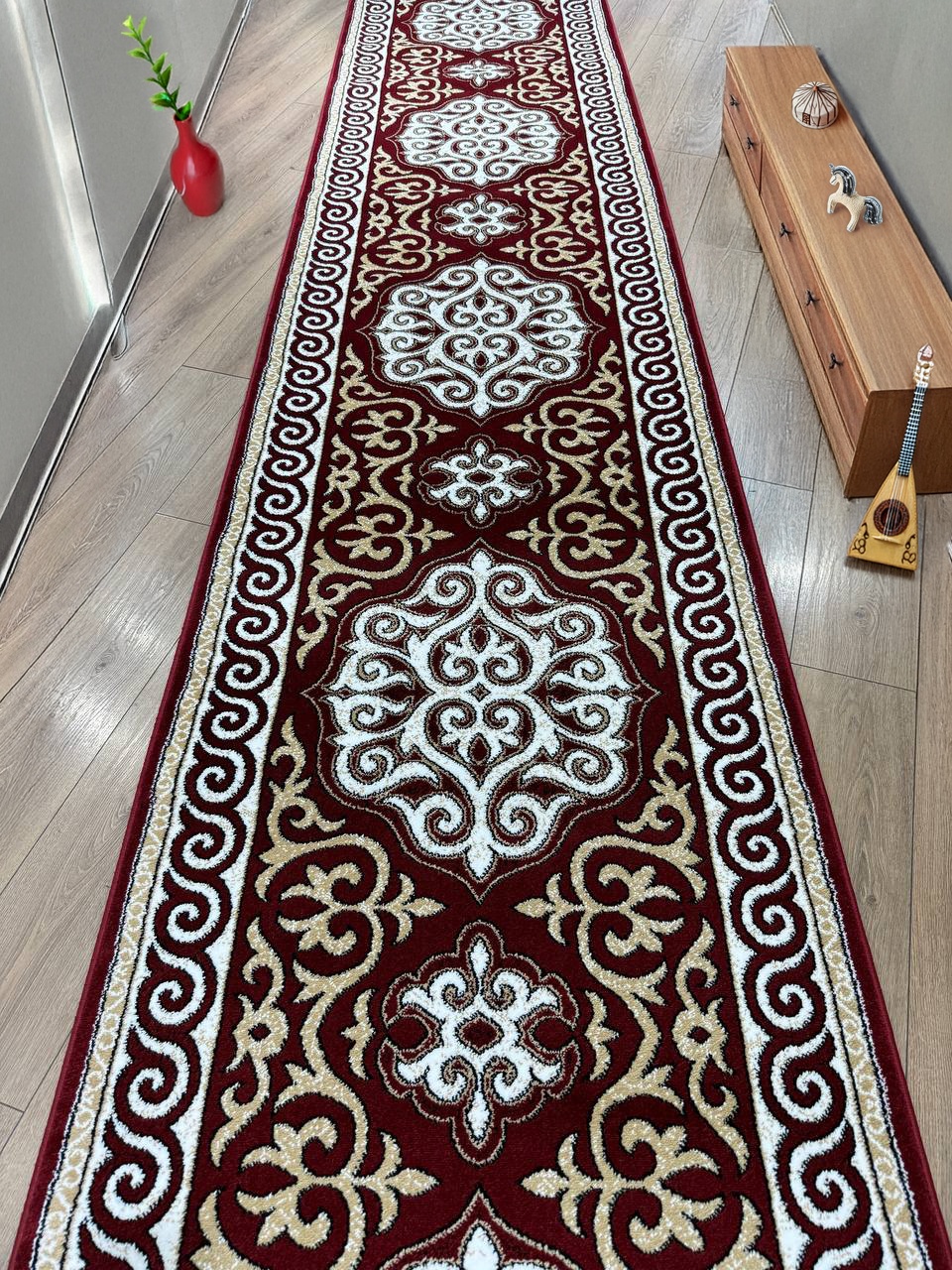 Ковровая дорожка Bal Tekstil короткий ворс, полипропилен, джут, 150 см x 1.5 м