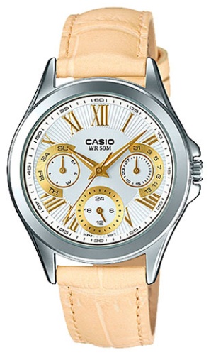 Кварцевые CASIO LTP-E308L-7A1VDF нержавеющая сталь