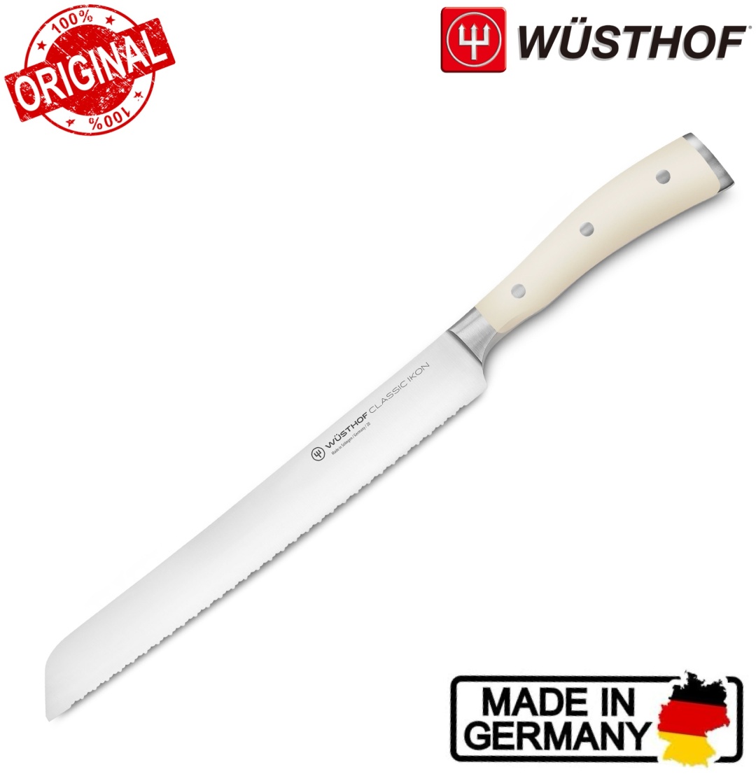 Для хлеба WUSTHOF Classic Ikon Serrated Bread 955733465, лезвие: углеродистая сталь 1 шт