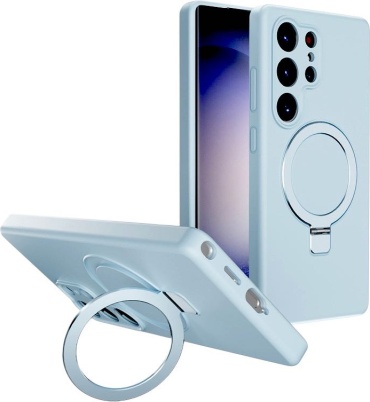 Чехол DEPREMIOS для Samsung Galaxy S25 Ultra голубой