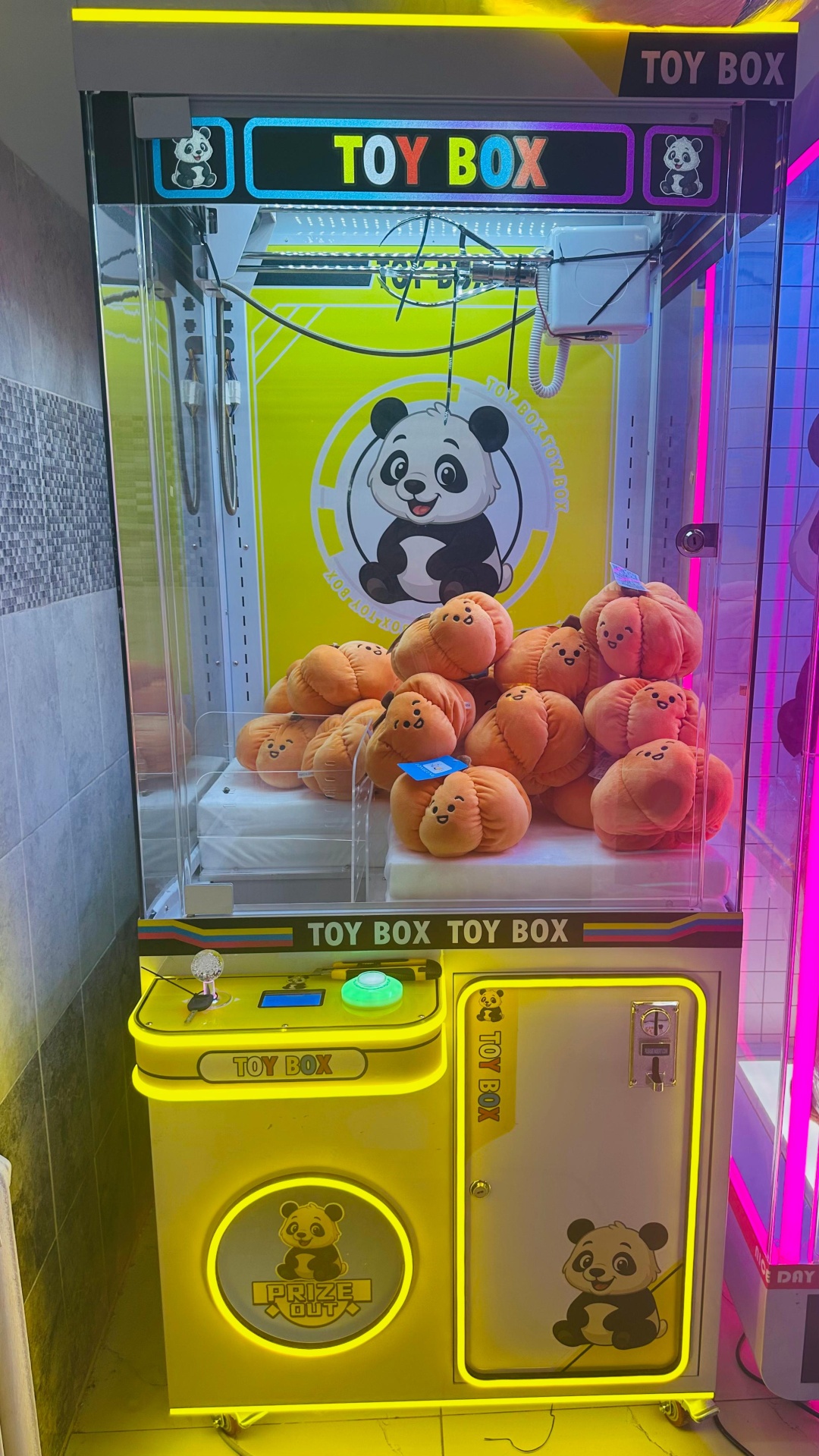Снековый автомат Хватайка Toy Box синий, желтый, розовый