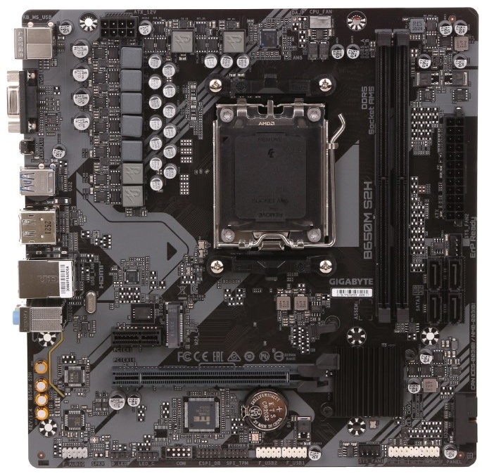 Материнская плата GIGABYTE B650M S2H (REV1.4)