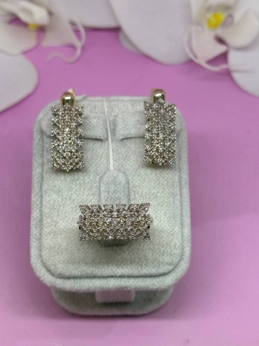 SAR JEWELRY Gahav_V_8_048_7281_18 вес 9.98 г золото, бриллиант