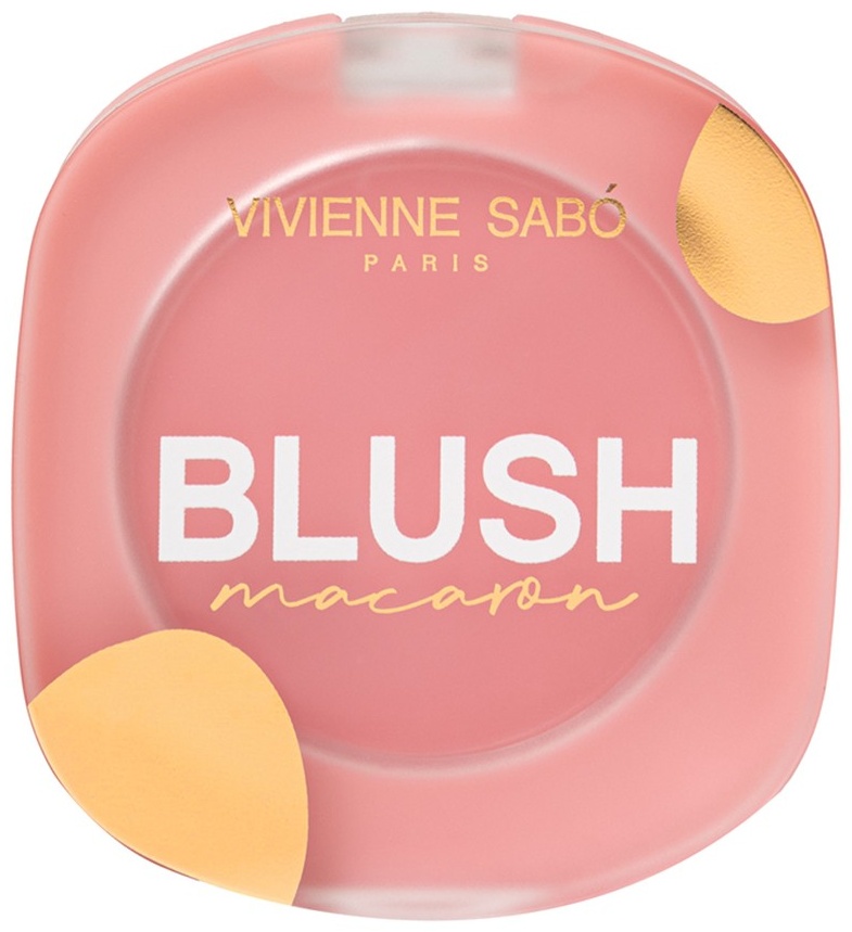 Vivienne Sabo MACARON румяна тон 02 холодный розовый