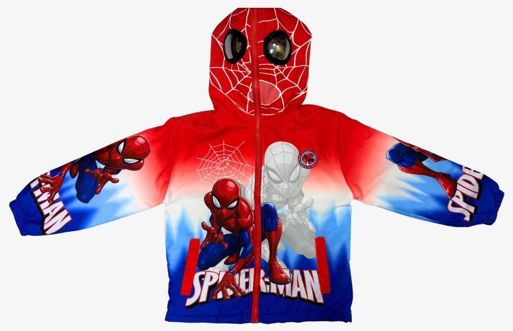 Демисезонная куртка Spider-Man красный