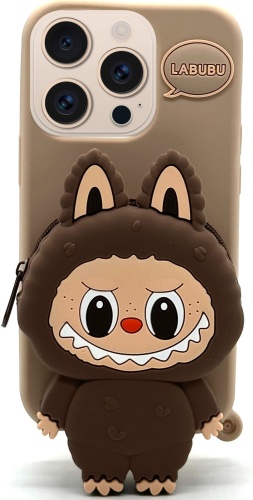 Чехол Labubu для Apple iPhone 12, iPhone 12 Pro рисунок