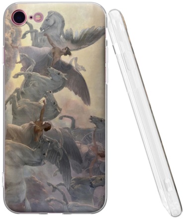 Чехол Mcover для Apple iPhone 7, iPhone 8, iPhone SE рисунок
