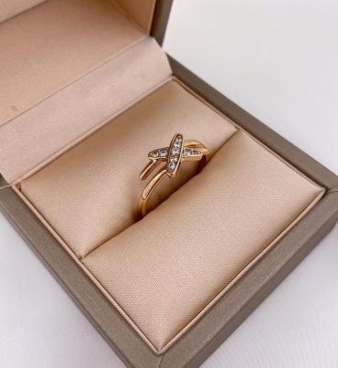 Кольцо Xuping Jewelry 215679876 размер 16 медицинский сплав, фианит