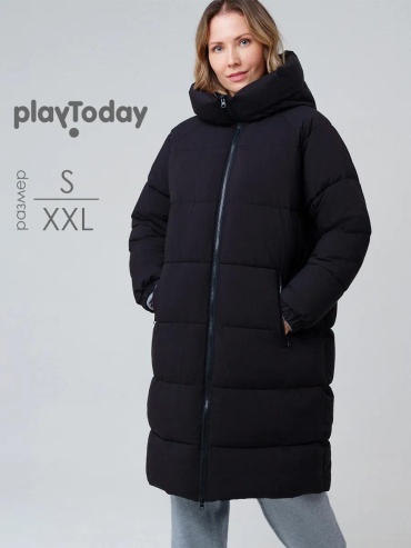 Пуховик PLAYTODAY черный