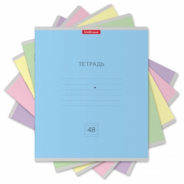 Общая тетрадь ErichKrause Классика MIX-PACK EK56312, 48 л, А5, линейка, мягкая обложка, 1 шт