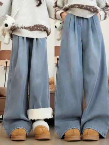 Повседневные брюки SHOPITO голубой