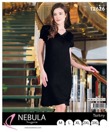 Ночная сорочка Nebula Lingerie черный