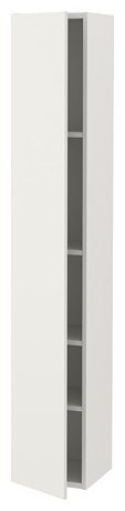 Шкаф напольный IKEA ENHET, 30x32x180 см, белый