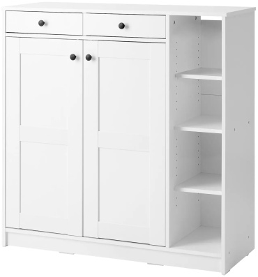 Тумба для обуви IKEA 105x40x107 см, ДСП