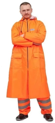 Плащ оранжевый