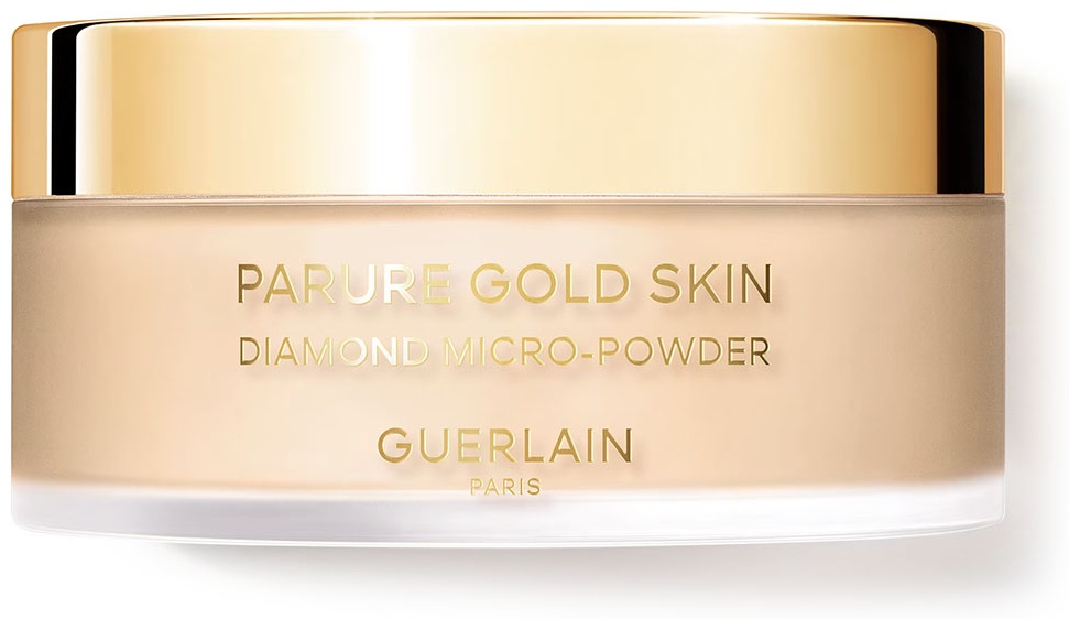 Пудра Guerlain Parure Gold Skin Diamond Micro-Powder рассыпчатая 03 Средний бежевый