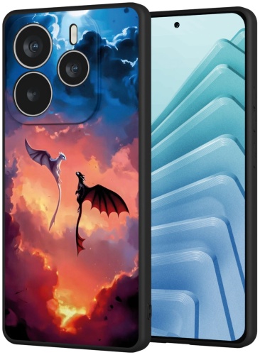 Чехол Mcover для Redmi Note 14 5G рисунок