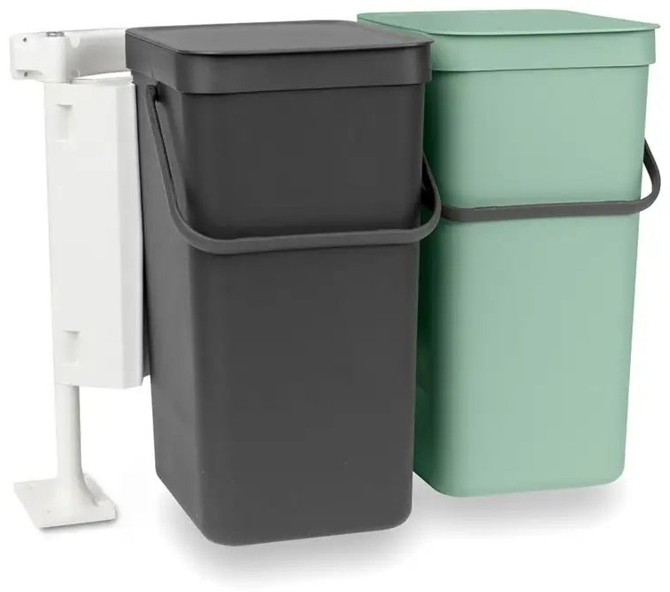 Мусорный бак Brabantia с крышкой 170036963 16 л