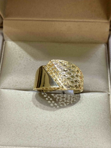 Кольцо DN Jewelry 9299 размер 18 вес 1.53 г золото, без вставок