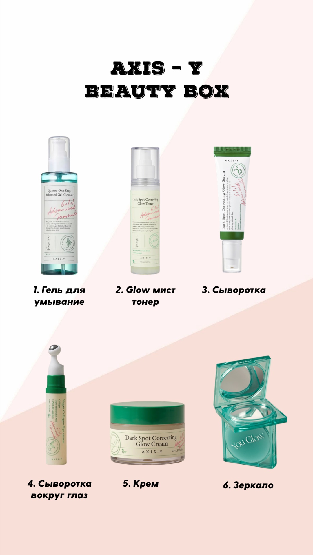 AXIS-Y Dark Spot Correcting set набор уходовой косметики унисекс набор уходовой косметики унисекс