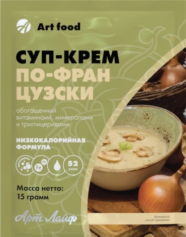 АртЛайф диетическое лечебное питание Суп-крем «По-французски» без пищевых волокон