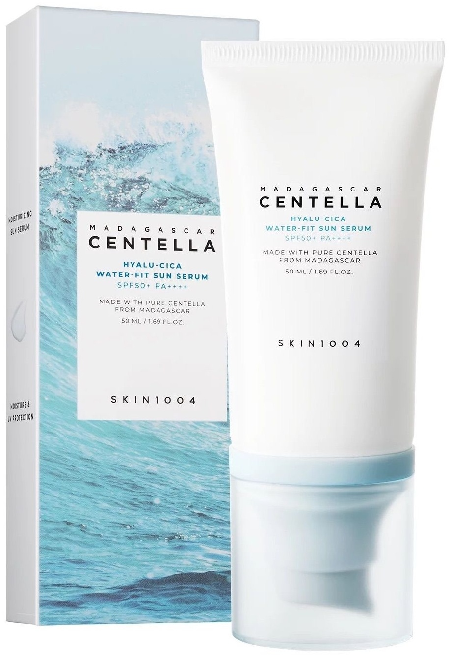 Skin1004 крем Hyalu-Cica Water-Fit Sun SPF50 для лица 50 мл, фото 13