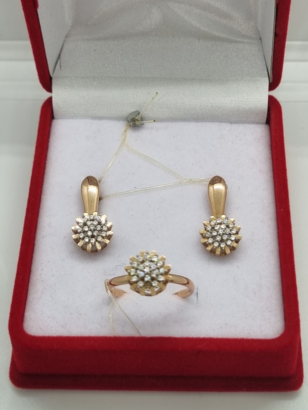 Zhanar Gold ZHA84_149 вес 4.57 г золото, фианит
