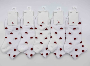 Носки Djos Socks 5 пар белый 36-41