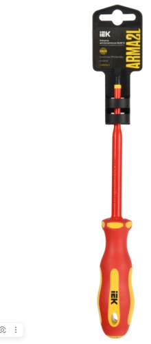 IEK отвертка ARMA2L 5 Отвертка SL5,5х125 Т2 IEK H6х150 мм