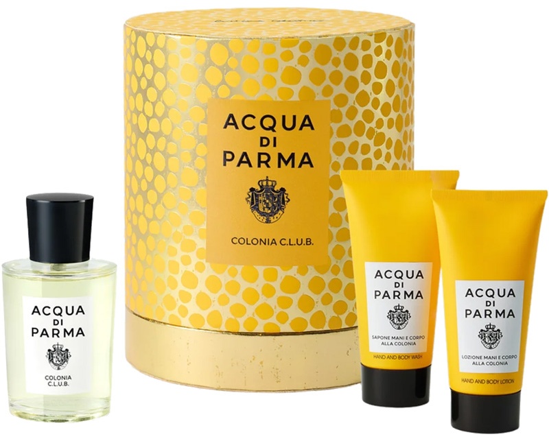 ACQUA DI PARMA Acqua di Parma - Colonia C.L.U.B. / 2022 - U - Set - Eau de Cologne 100 ml парфюмерный набор 100 мл, унисекс