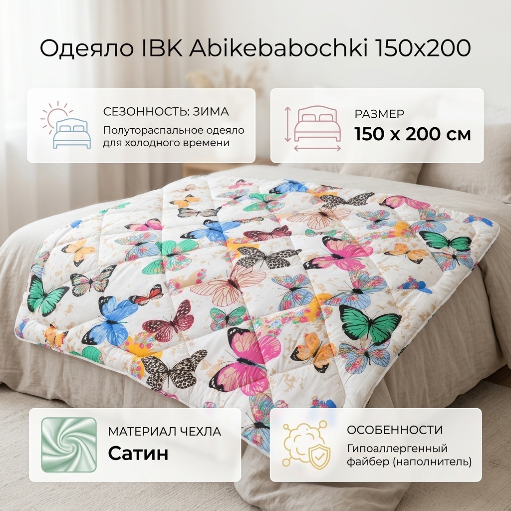 Одеяло IBK Aibike Iove 150x200 зимнее