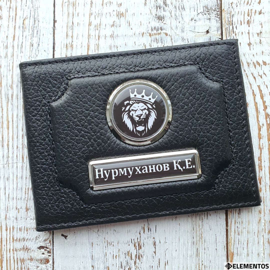 ELEMENTOS для удостоверения, натуральная кожа