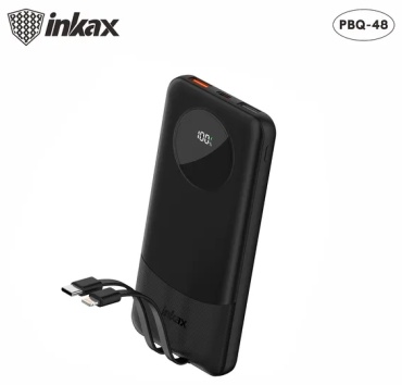 Внешний аккумулятор Inkax PBQ-48 10000 мАч черный