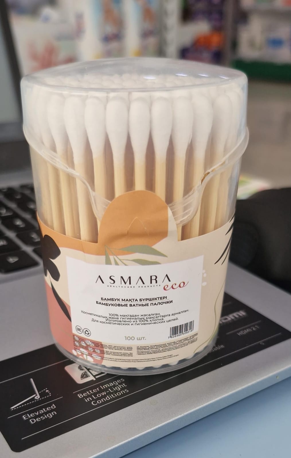 Asmara ватные палочки JN-001 100 шт