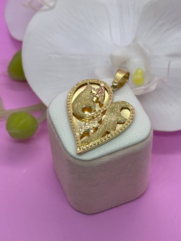 Подвеска SAR JEWELRY tohsa-2022 вес 5.8 г золото, без вставок