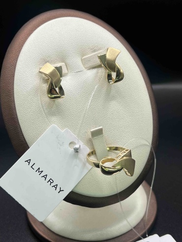 ALMARAY 11200-1272-105D вес 7.67 г золото, без вставок