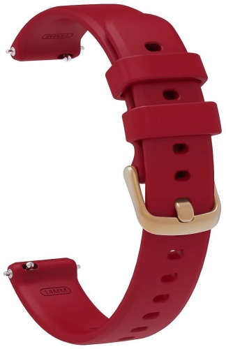 Ремешок BOGEMA для Garmin Lily 2, Lily 2 Classic, Lily 2 Active бордовый