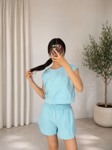 Костюм повседневный NEW LINE голубой