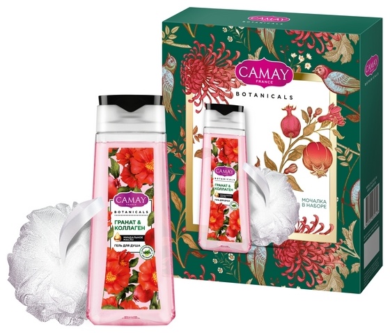 Camay Botanicals Цветы граната набор для тела для женщин