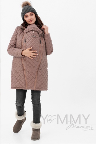 Зимняя куртка Yammy mammy бежевый