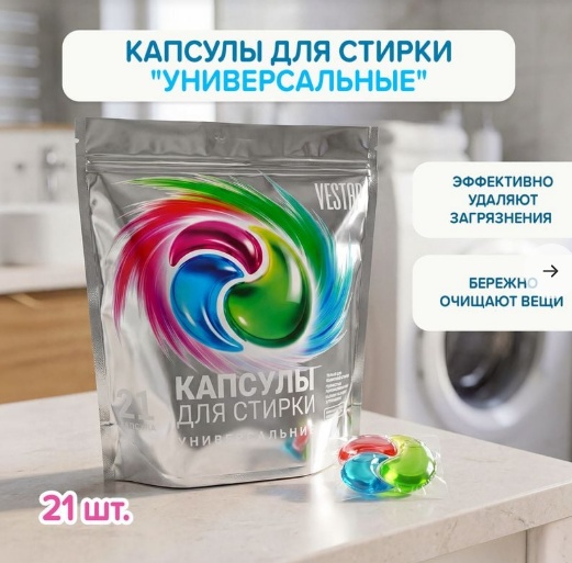 Капсулы Vestar 3000815 0.27 21 шт
