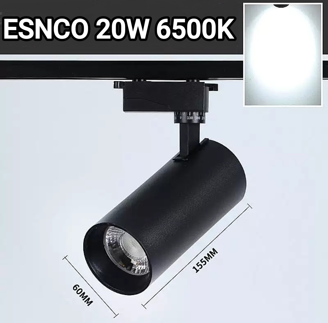 Esnco трековый светильник ESNCO 20W 6500K Black