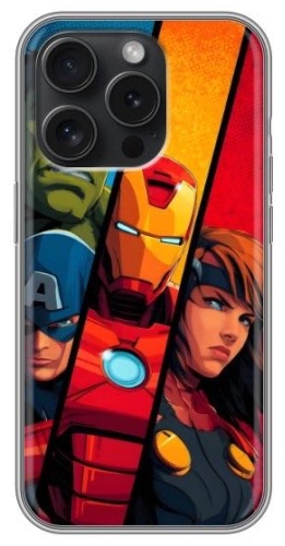 Чехол для Apple iPhone 15 Pro рисунок