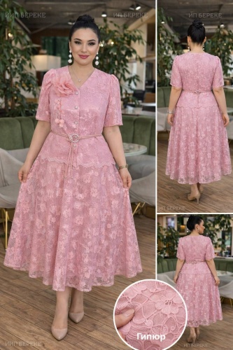 Костюм вечерний 101 Rose розовый