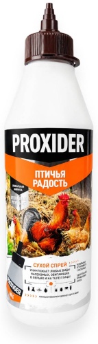PROXIDER Птичья Радость сухой спрей от блох, от клещей, от вшей для птиц 500 мл