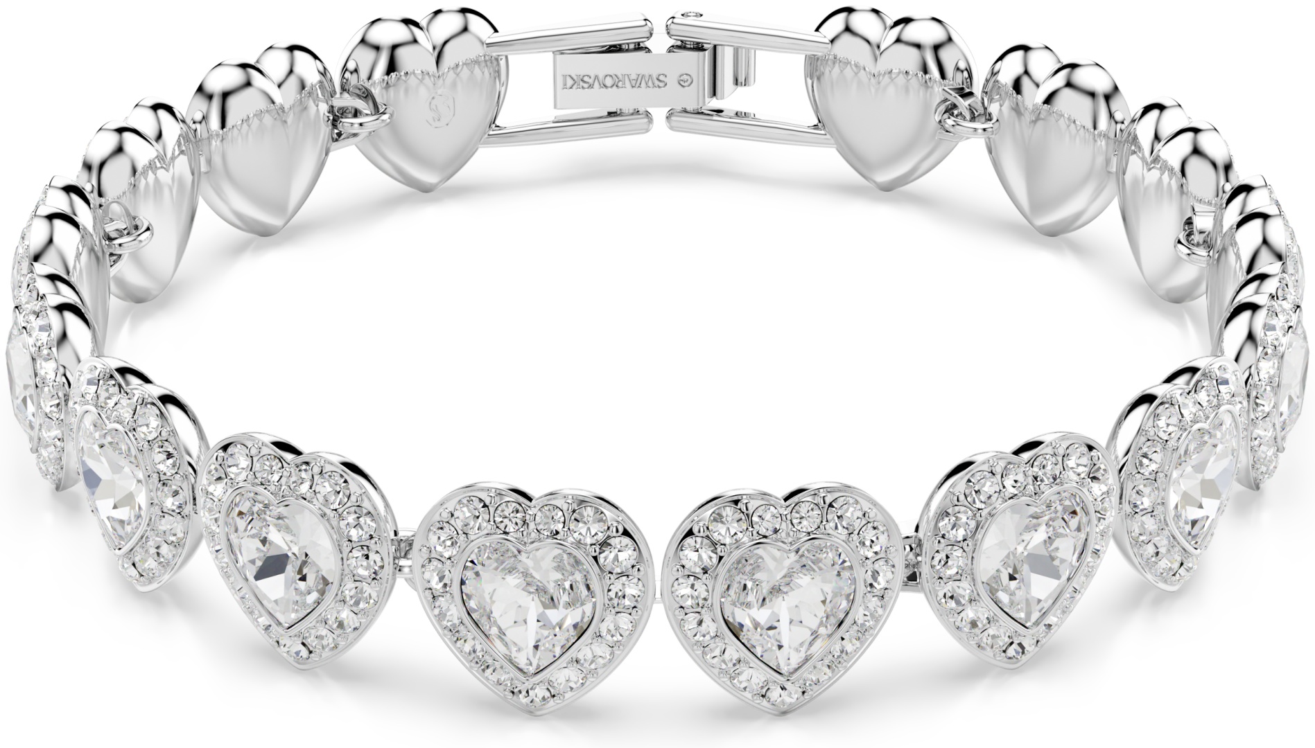 Swarovski длина 17 см ювелирный сплав, кристаллы Swarovski